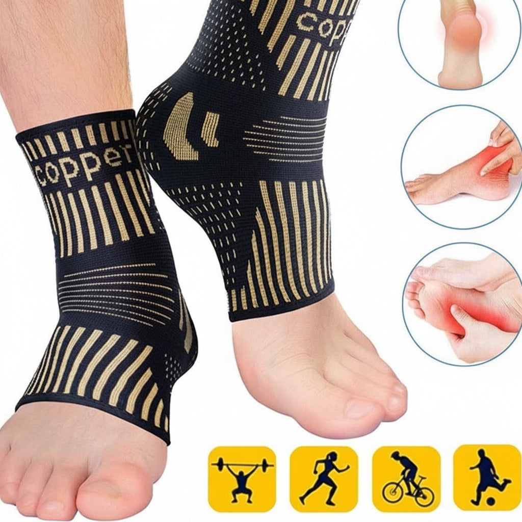copper ankle sleeve for plantar fasciitis