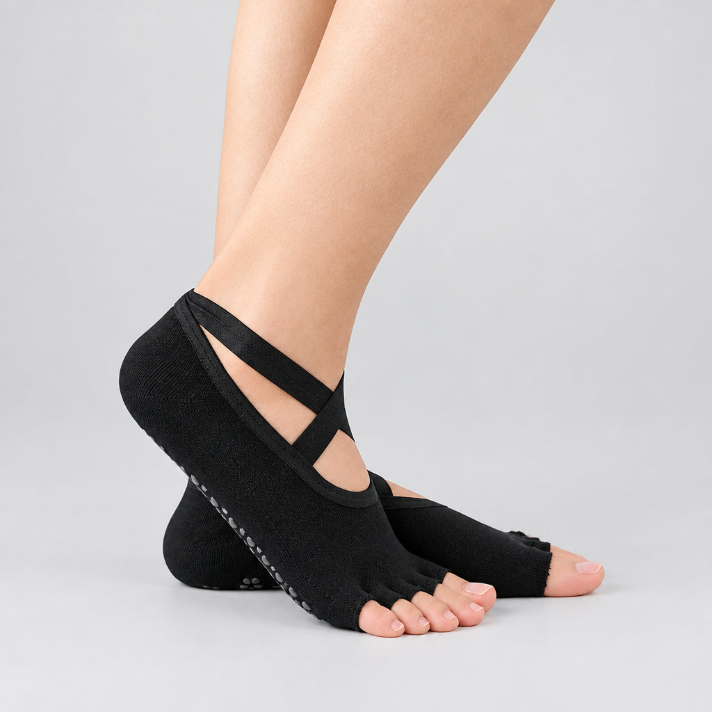 cotton spandex yoga socks
