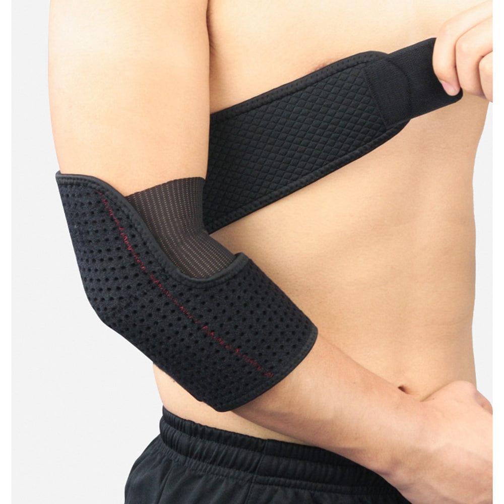 cubital tunnel syndrome brace with double adjustable Hook and Loop straps