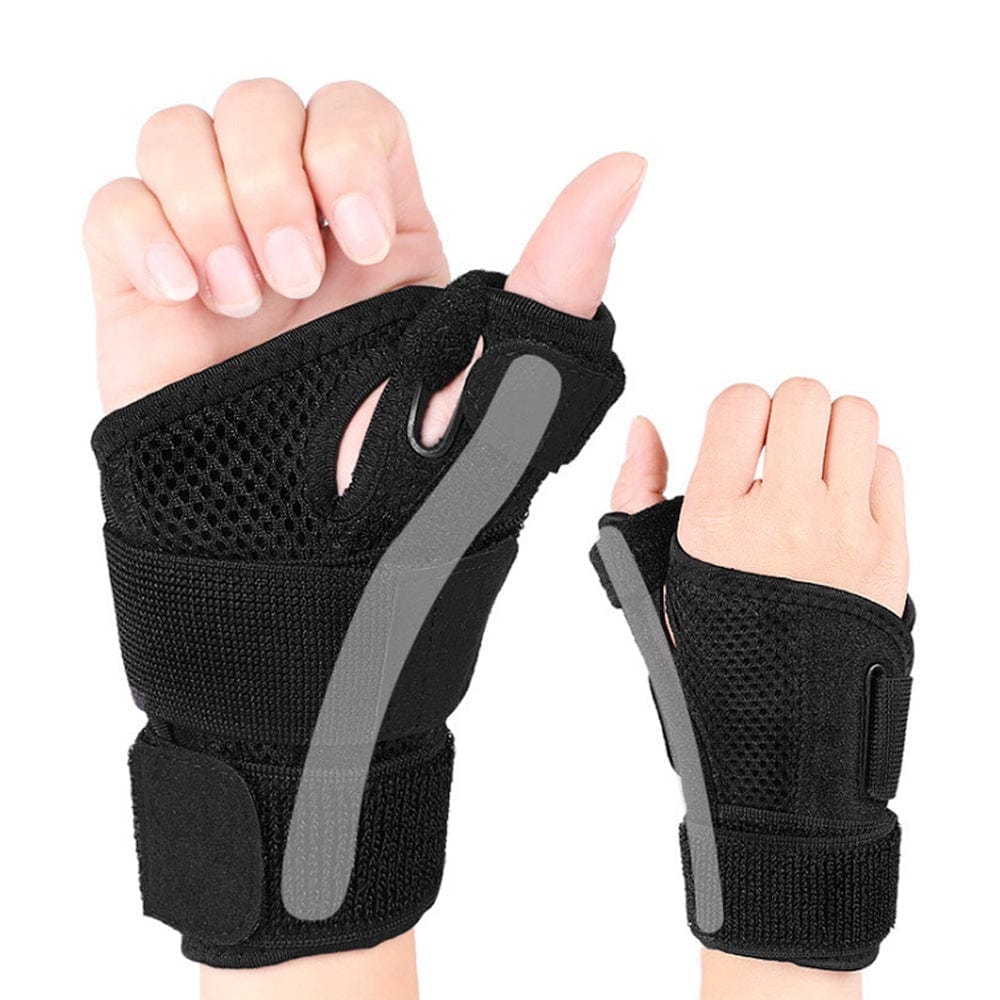 double polypropylene gel strip wrist brace