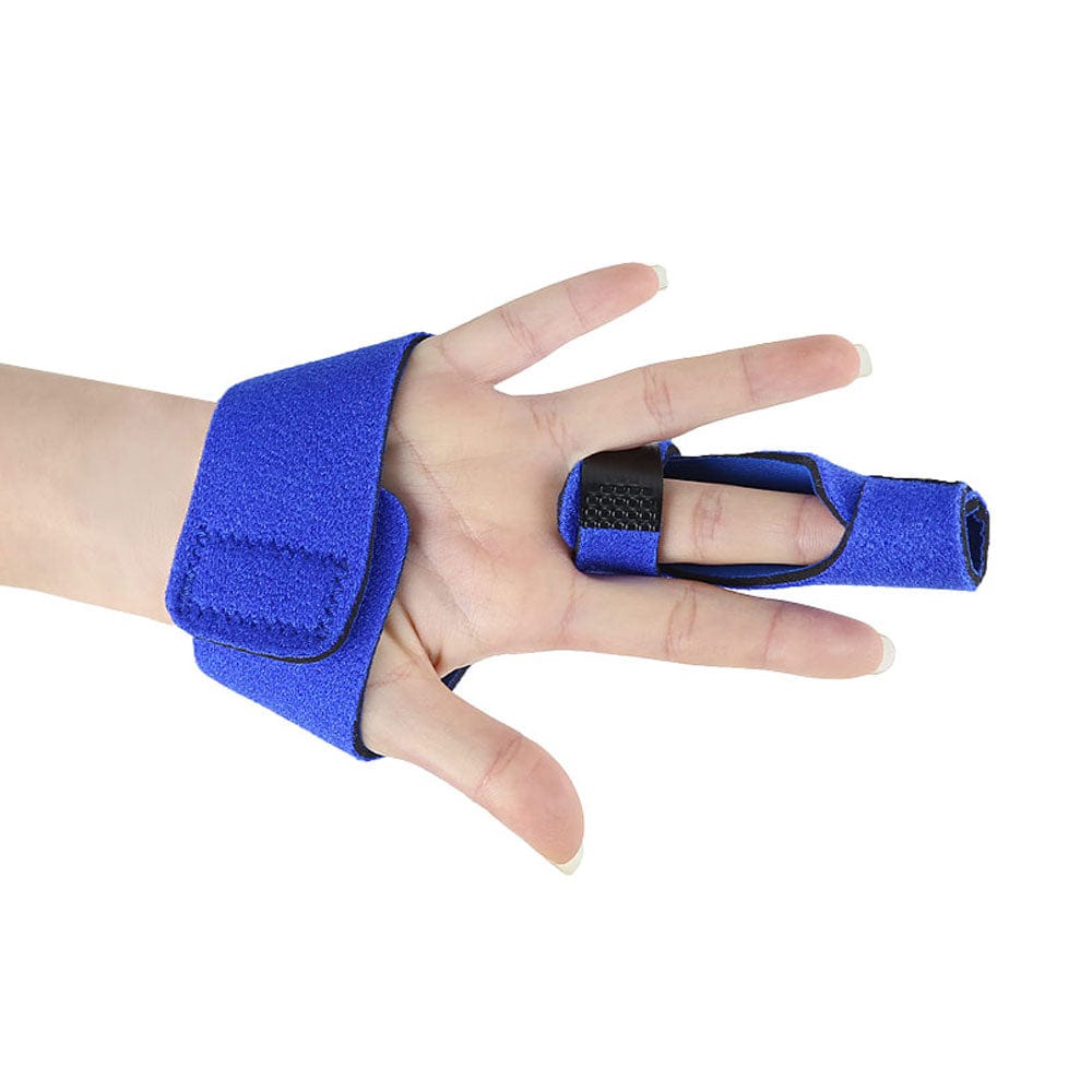 finger splint for fracture sprain ligament tear and post-surgical recovery