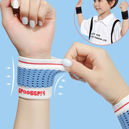 knitted wrist support band for kids sports