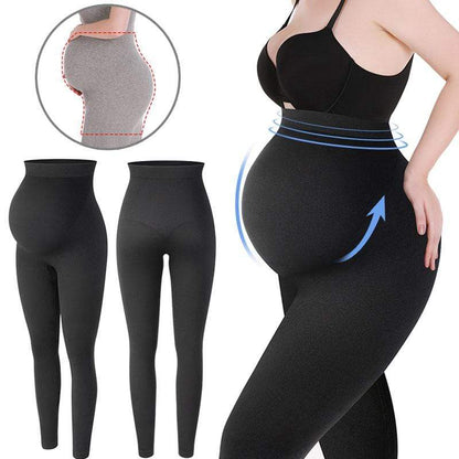 Maternity Leggings | High Waist Pregnant Belly Support Pants