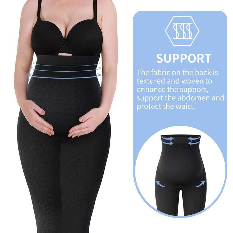 Maternity Leggings | High Waist Pregnant Belly Support Pants