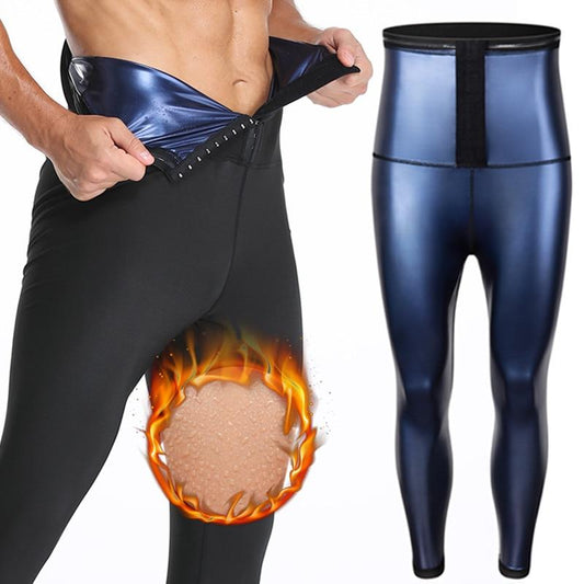 Men Sauna Sweat Pants | Fat Burning Male Leggings | Slimming Sauna Leggings