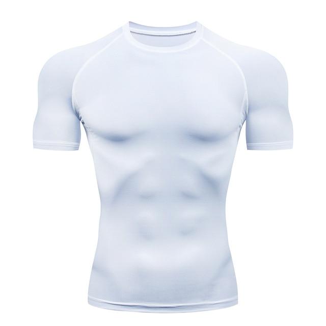 Men Short Sleeve Compression Shirt | Quick Dry Compression T-shirts