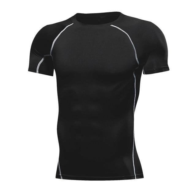 Men Short Sleeve Compression Shirt | Quick Dry Compression T-shirts