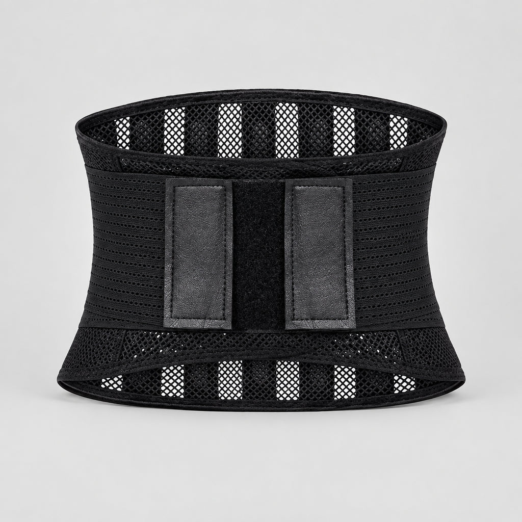 moisture wicking back support belt