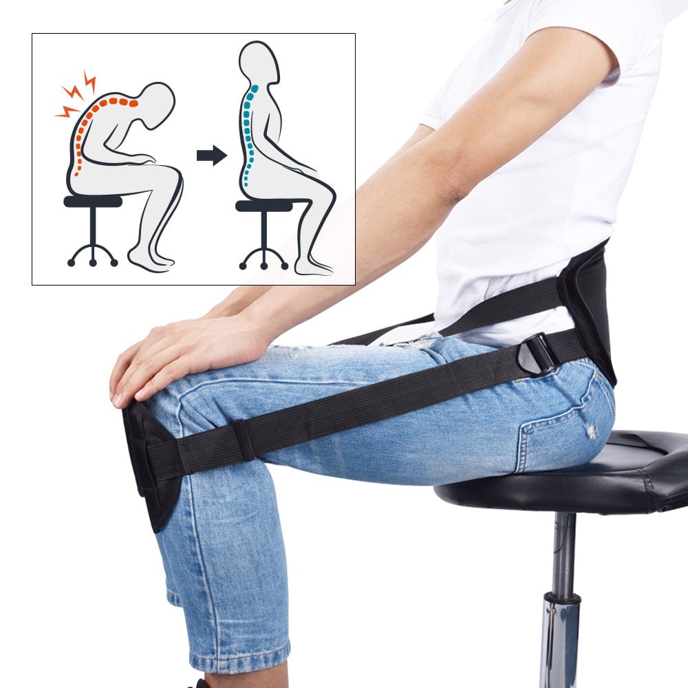 New Adult Sitting Posture Correction Belt | Clavicle Support Belt | Better Sitting Spine Brace