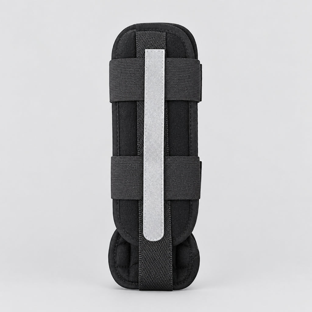 open heel ankle support brace