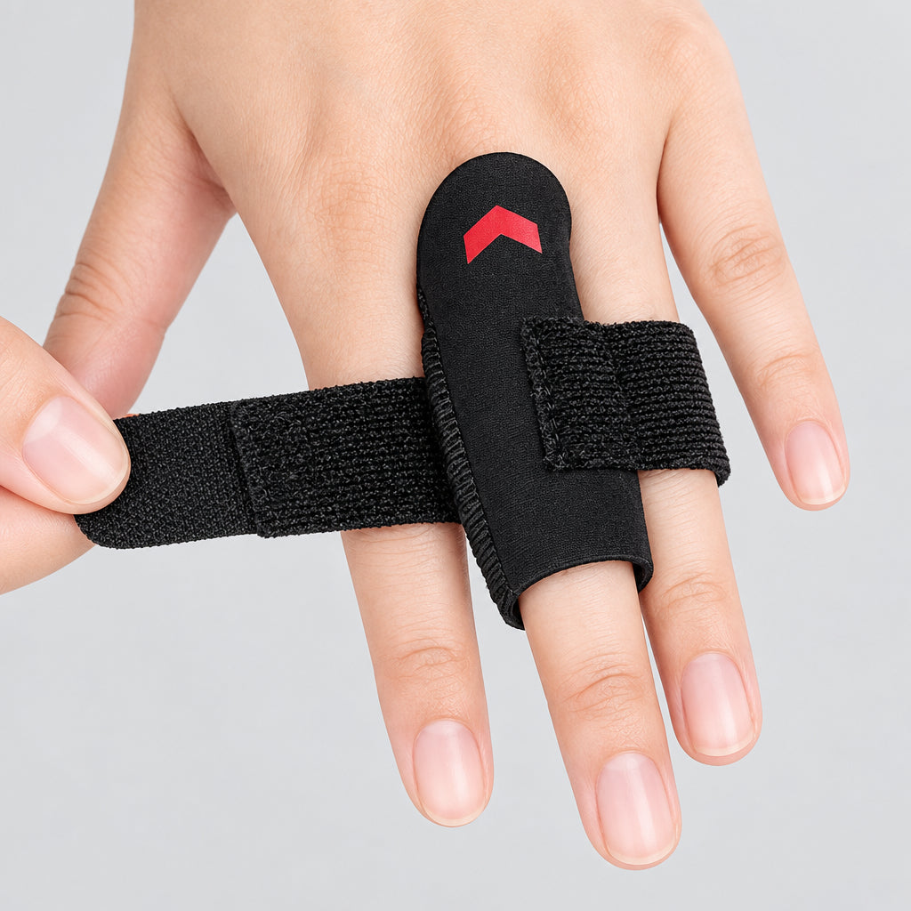 padded middle finger splint