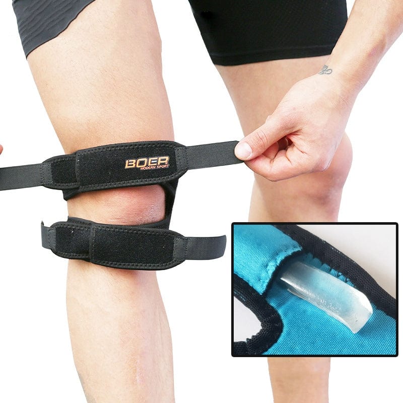 Honeycomb Meshed Adjustable Knee Support Brace