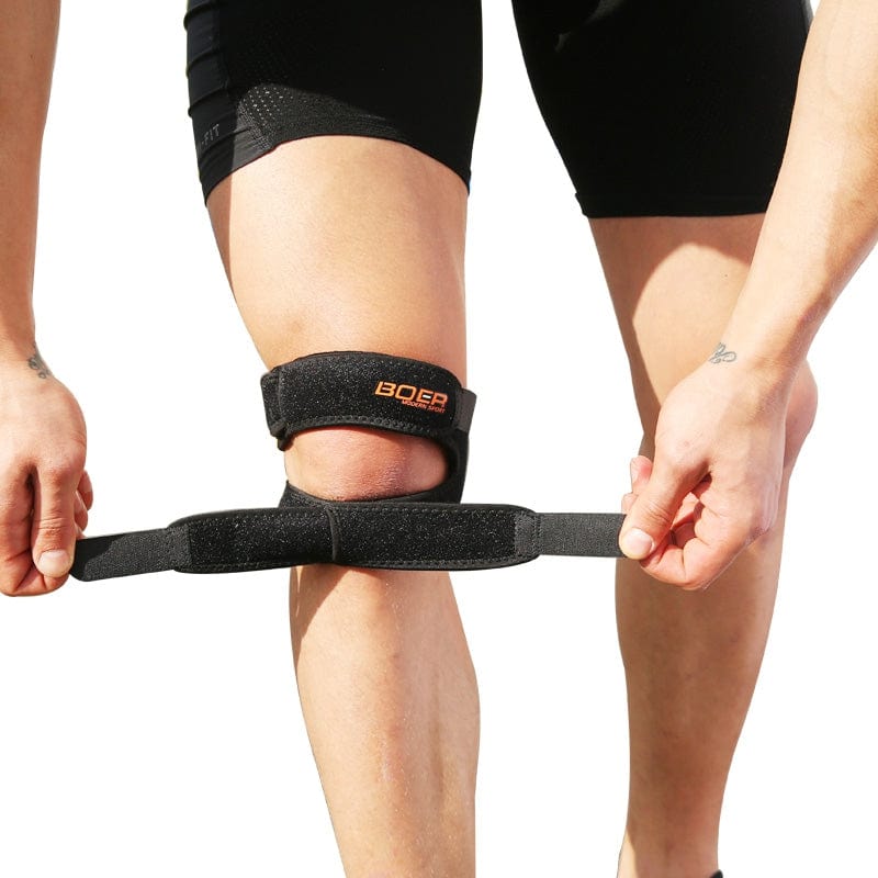 Honeycomb Meshed Adjustable Knee Support Brace