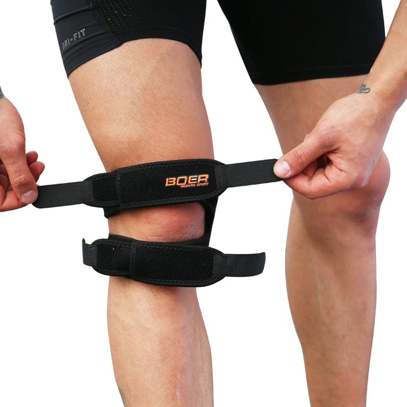 Honeycomb Meshed Adjustable Knee Support Brace