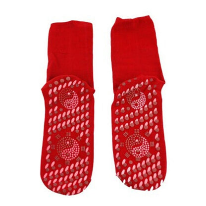 Self-heating Magnetic Socks