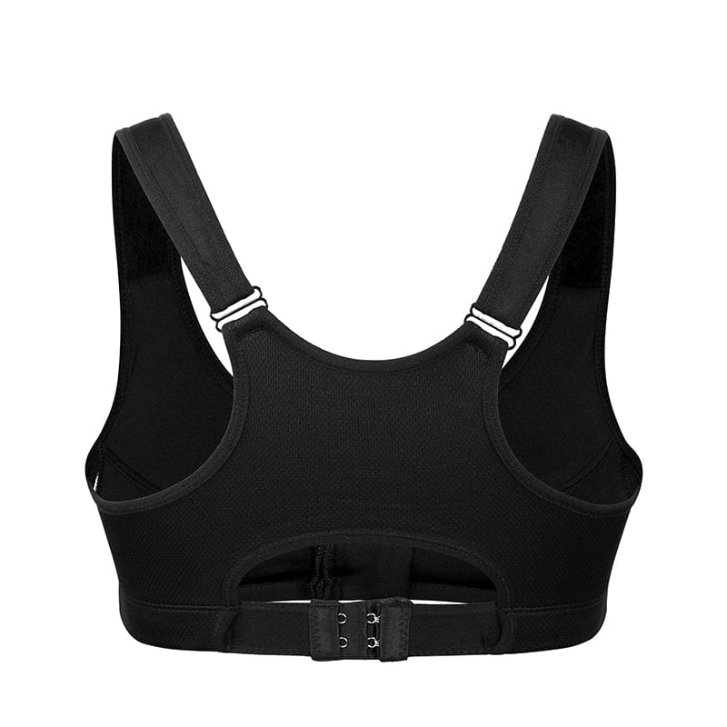 High Impact Sports Bra | Women Zipper Push Up Sports Bras