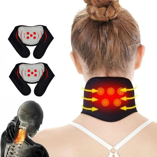 Tourmaline Magnetic Neck Massager - 2 Pcs