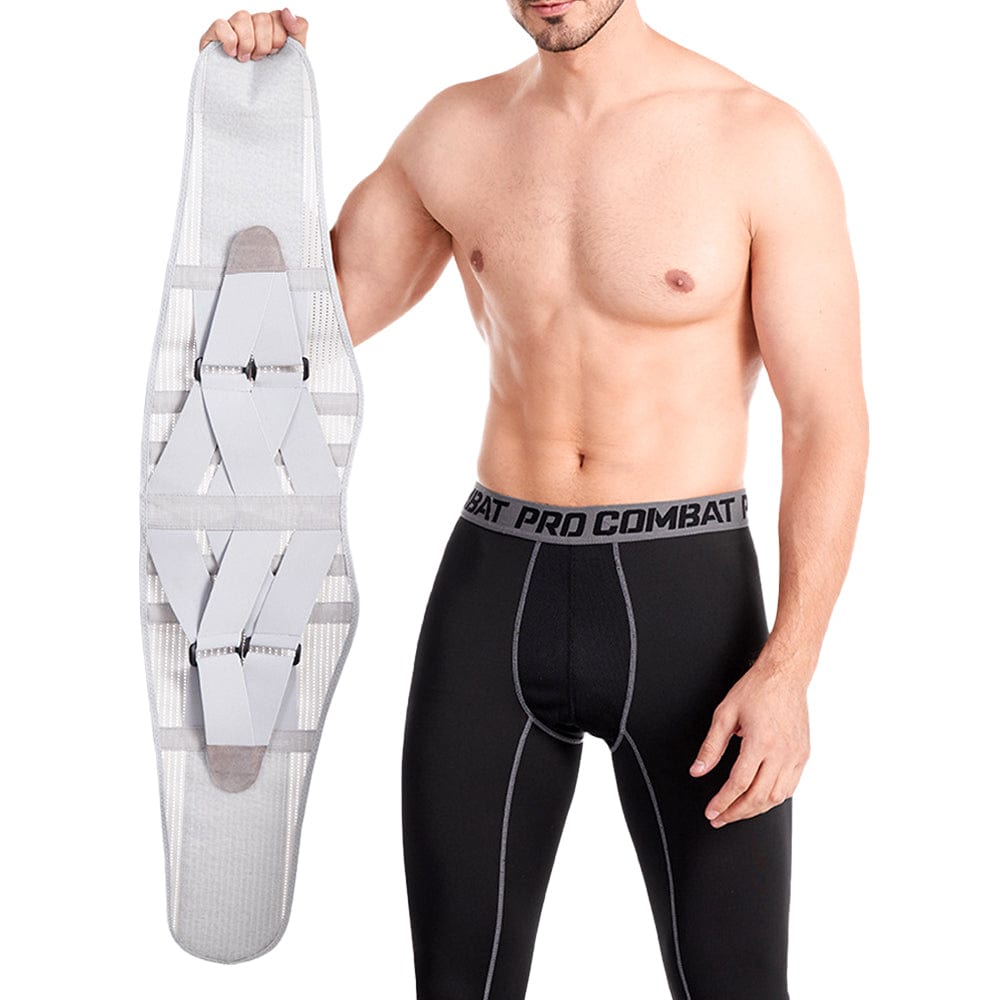 two-layer elastic side panel compression brace