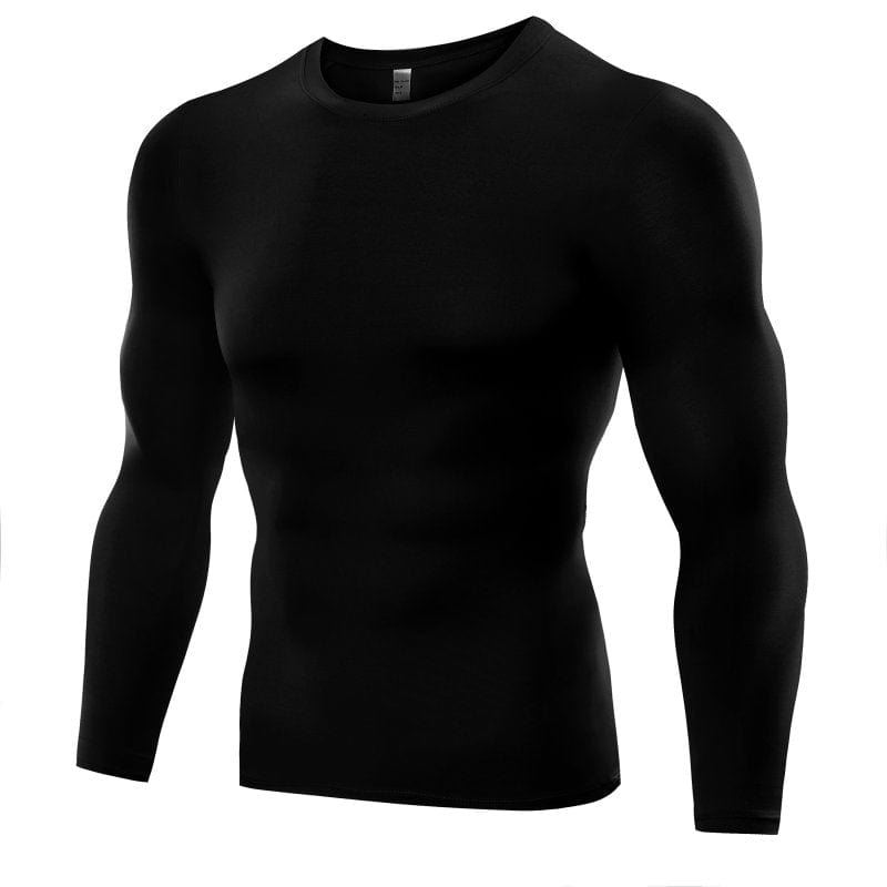 Men Compression Under Base Layer Top | Long Sleeve Compression Shirt