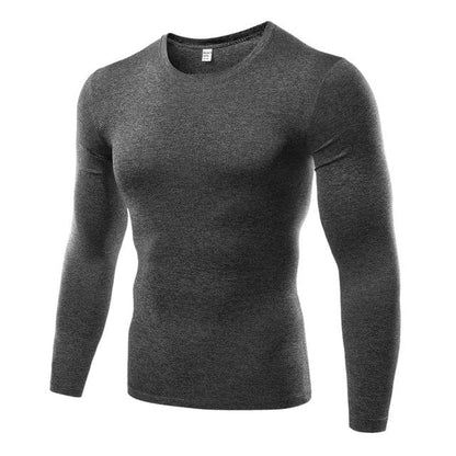 Men Compression Under Base Layer Top | Long Sleeve Compression Shirt