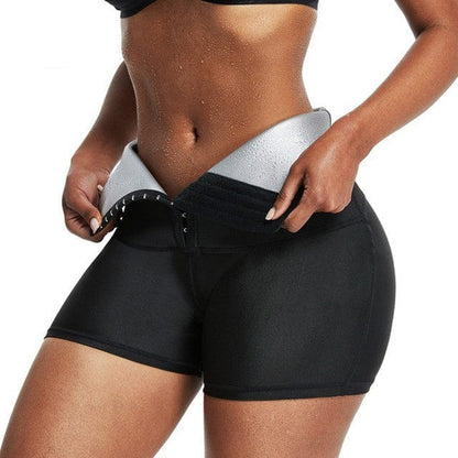 Women Sauna Pants | Sweat Sauna Pants | Waist Trainer Shorts