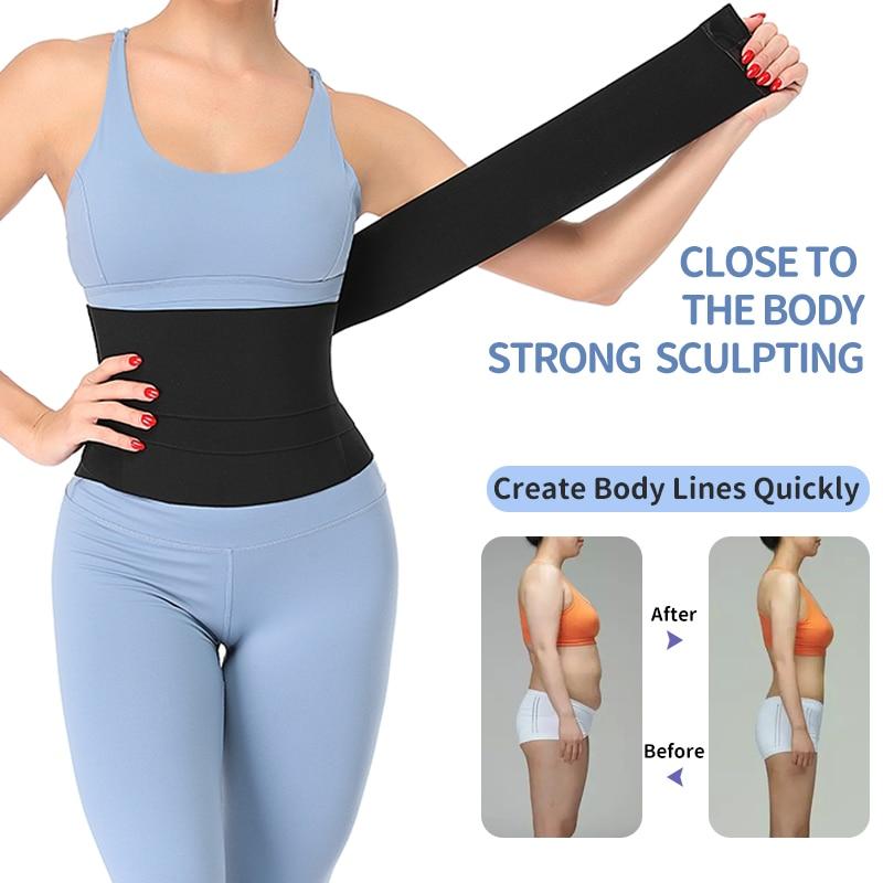 Women Slimming Sheath | Bandage Wrap Body Shaper | Waist Trainer Belt Corset